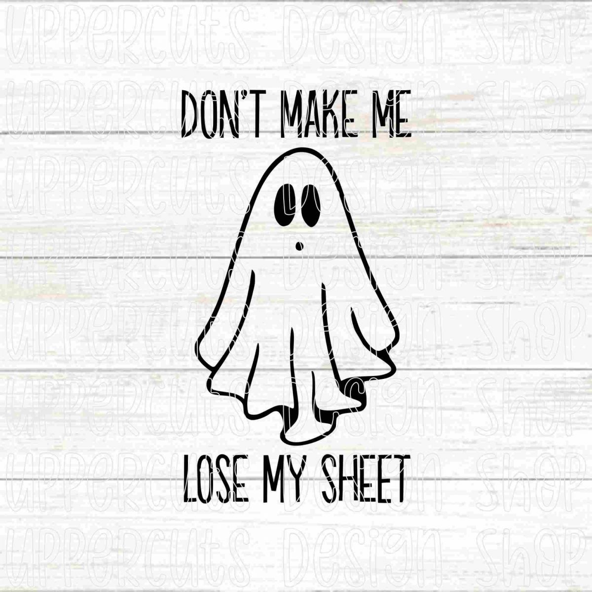 Cute Ghost SVG Boo Sheet PNG Halloween Cut Files for Spooky Season