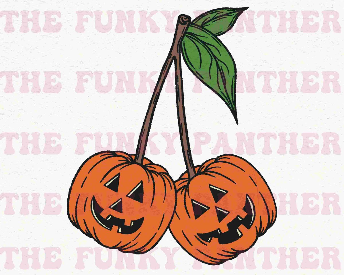 Cute Pumpkin Cherries Jackolantern Designs Sublimation Download PNGs