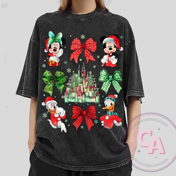 Disney Castle Christmas SVG Mickeys Merry Xmas 2024 PNG