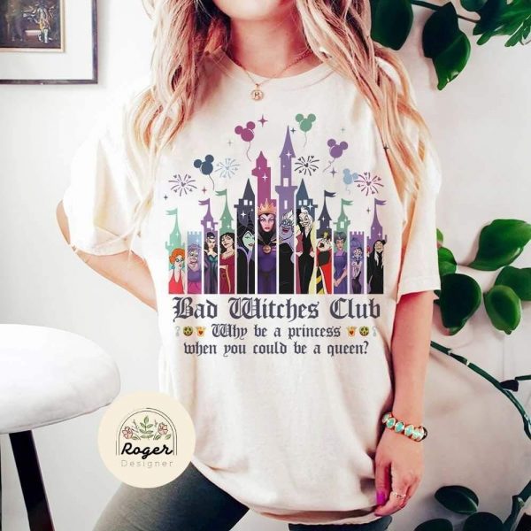 Disney Villains SVG Shirt Choose Queen over Princess at WDW Disneyland