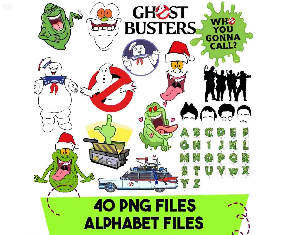 Download Ghostbusters Clipart Spooky Slimer PNG Digital File