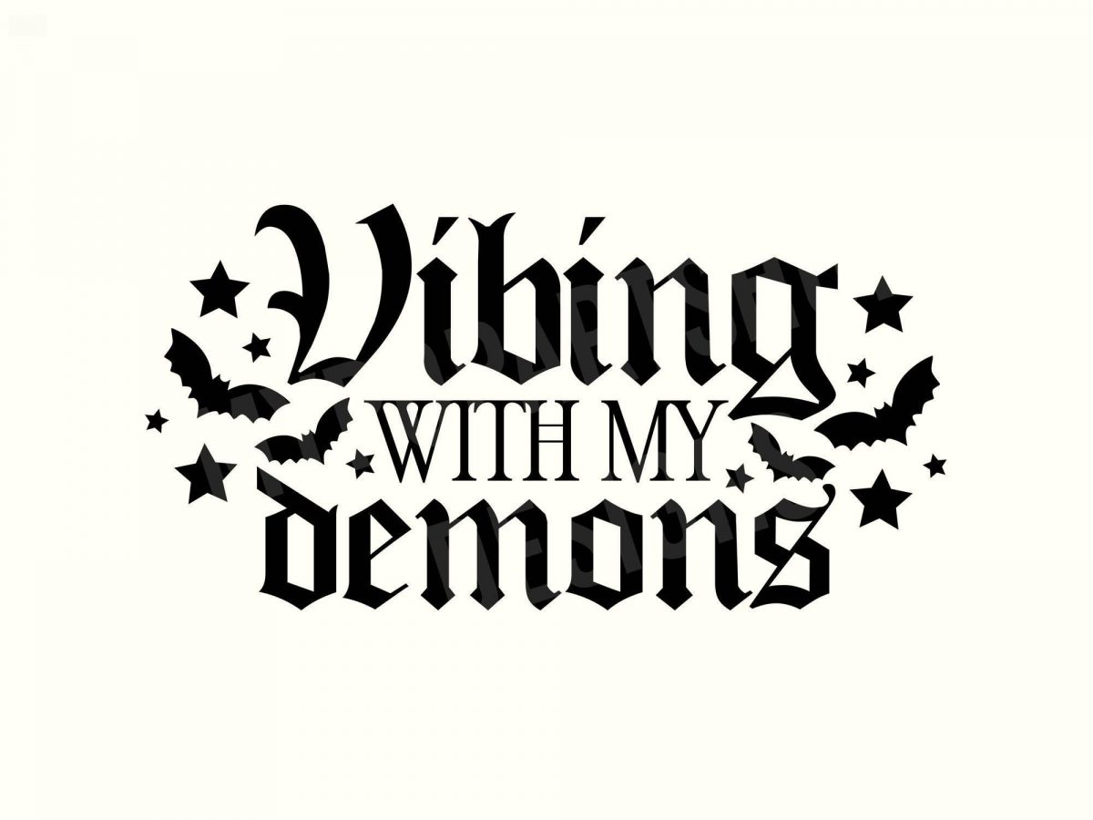 Edgy SVGs Dark Humor Sarcasm Gothic Demons More