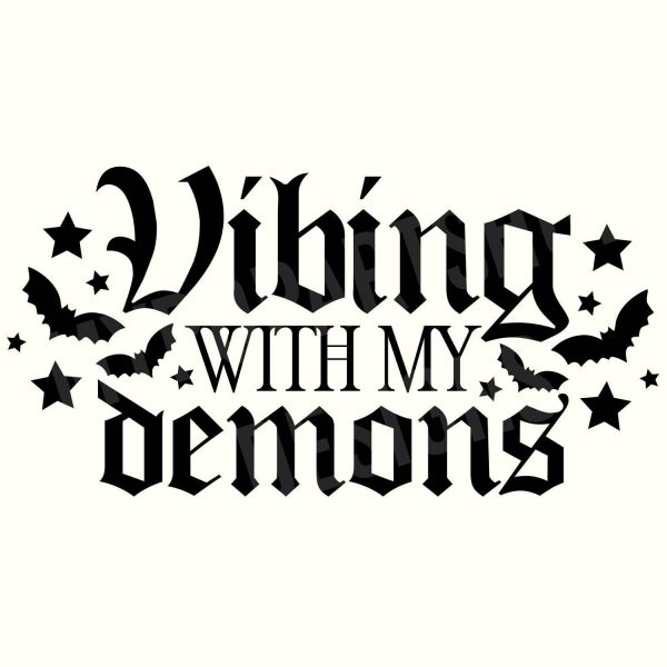 Edgy SVGs Dark Humor Sarcasm Gothic Demons More