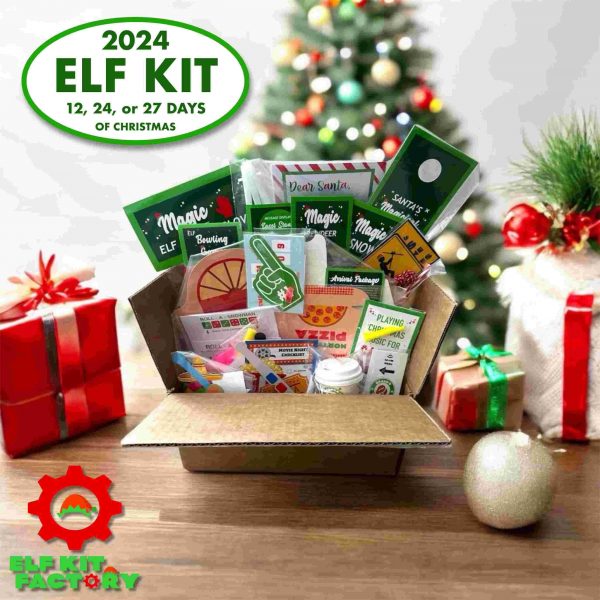 Elf Kit 2024, 12, 24, or 27 Days Of Christmas, Elf Props, Elf Accessories, Elf Mischief, Elf Activities, Elf Antics, Christmas Activities