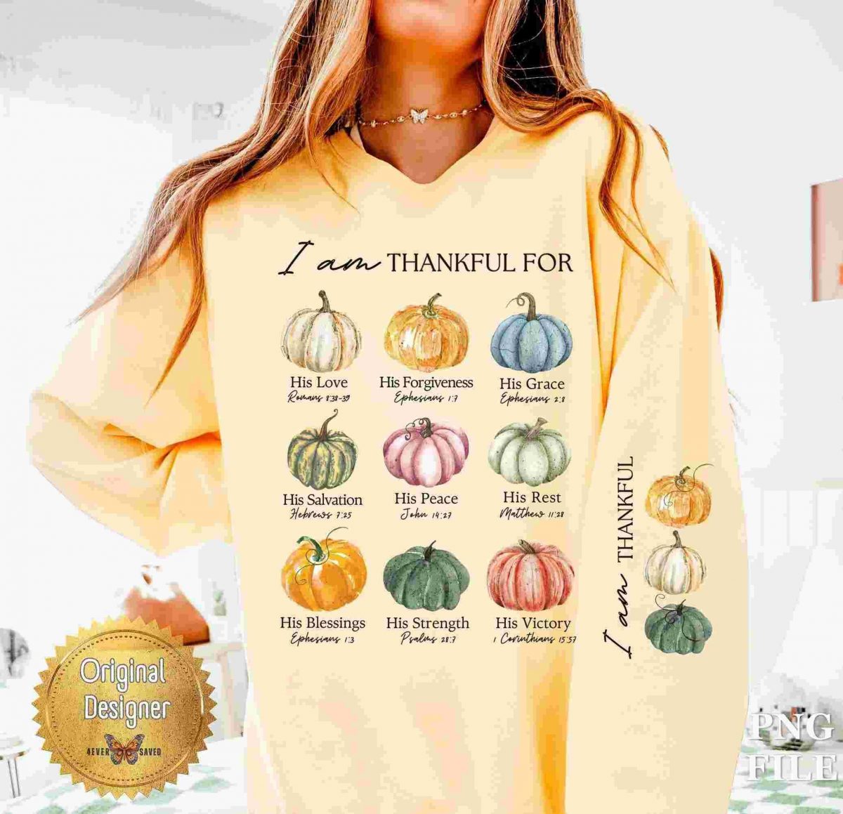 Faithful Pumpkin SVG Christian Halloween Shirt Design