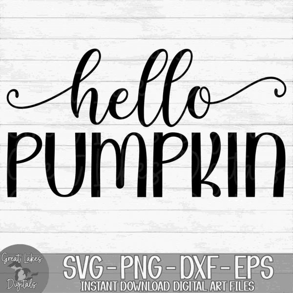 Fall Fun Pumpkin Digital Downloads svg png dxf eps Autumn Halloween