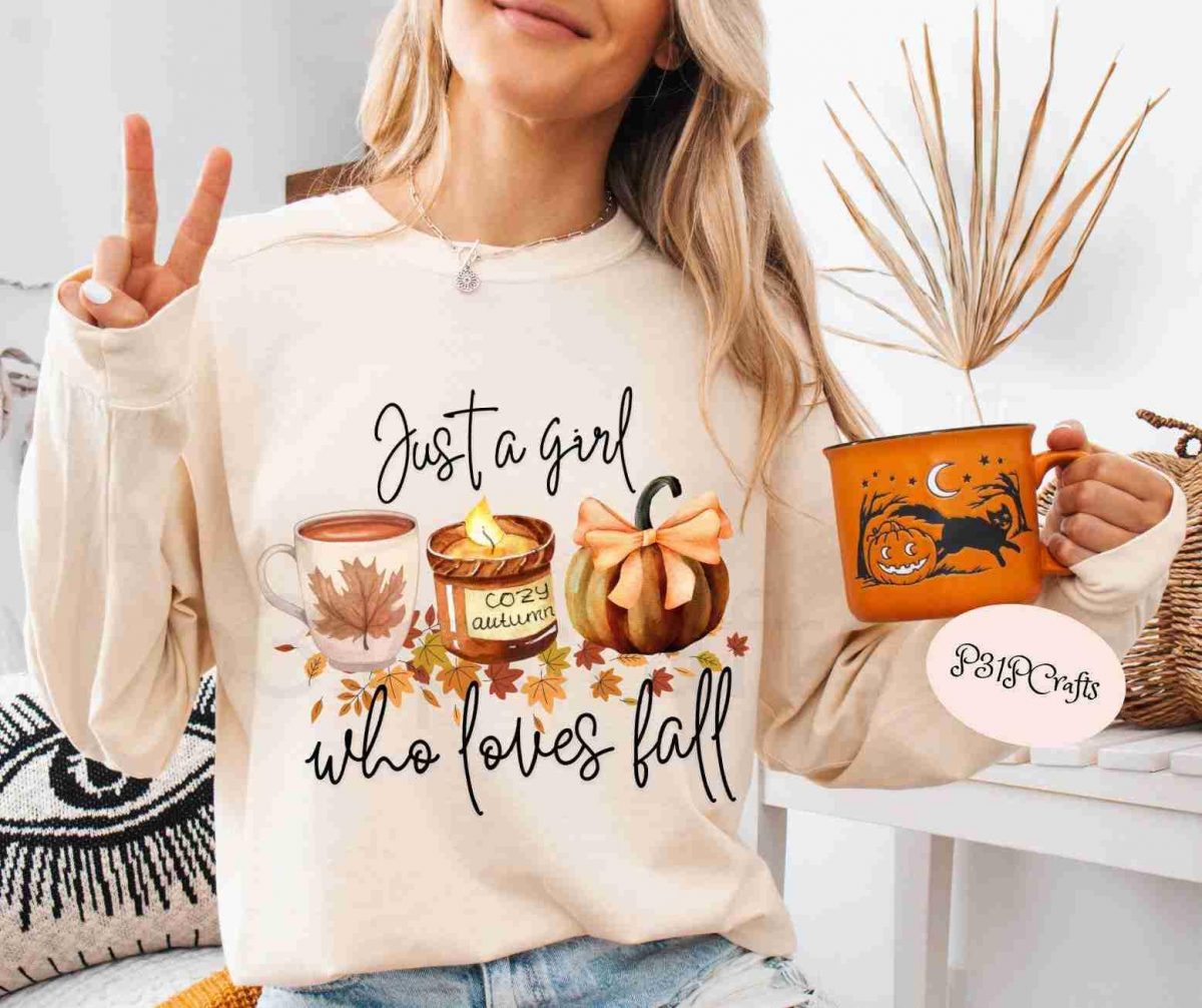 Fall Lovers Delight PNG SVG Pumpkin Spice Sweater Trendy TShirt