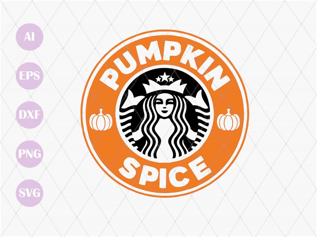 Fall Pumpkin Logo Svg PNG Thanksgiving SVG Cut Files for Cricut