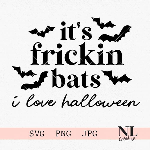 Fancy Bats Halloween SVG for Cricut Silhouette