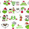 Festive Christmas and Grinch Svg Bundle with Instant Download Png