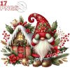 Festive Christmas Gnome SVG Bundle Winter Clipart PNG Graphics