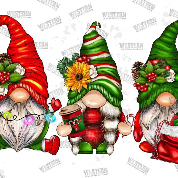 Festive Christmas Gnomes SVG and PNG Designs for the Whole Family