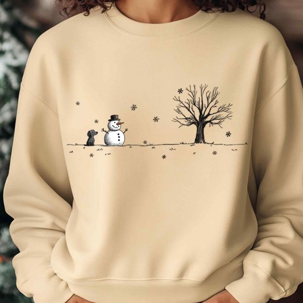 Festive Christmas Snowman and Shirt Designs in png format