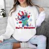 Festive Christmas Stitch SVG Bundle Merry Stitchmas Blue Alien Family