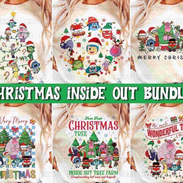 Festive Christmas SVG Bundle Tree Lights Emotion Friends Mental Health