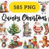 Festive Christmas SVG PNG Clipart Whimsical Holiday Graphics for