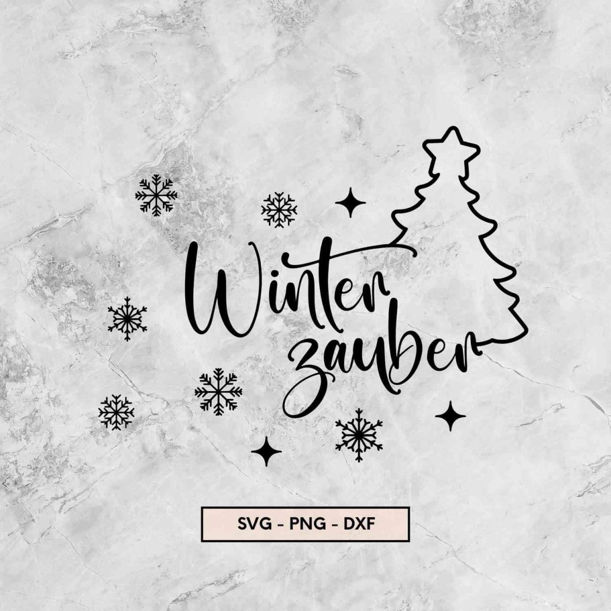 Festive Christmas SVG PNG DXF Plotter File for the Holidays