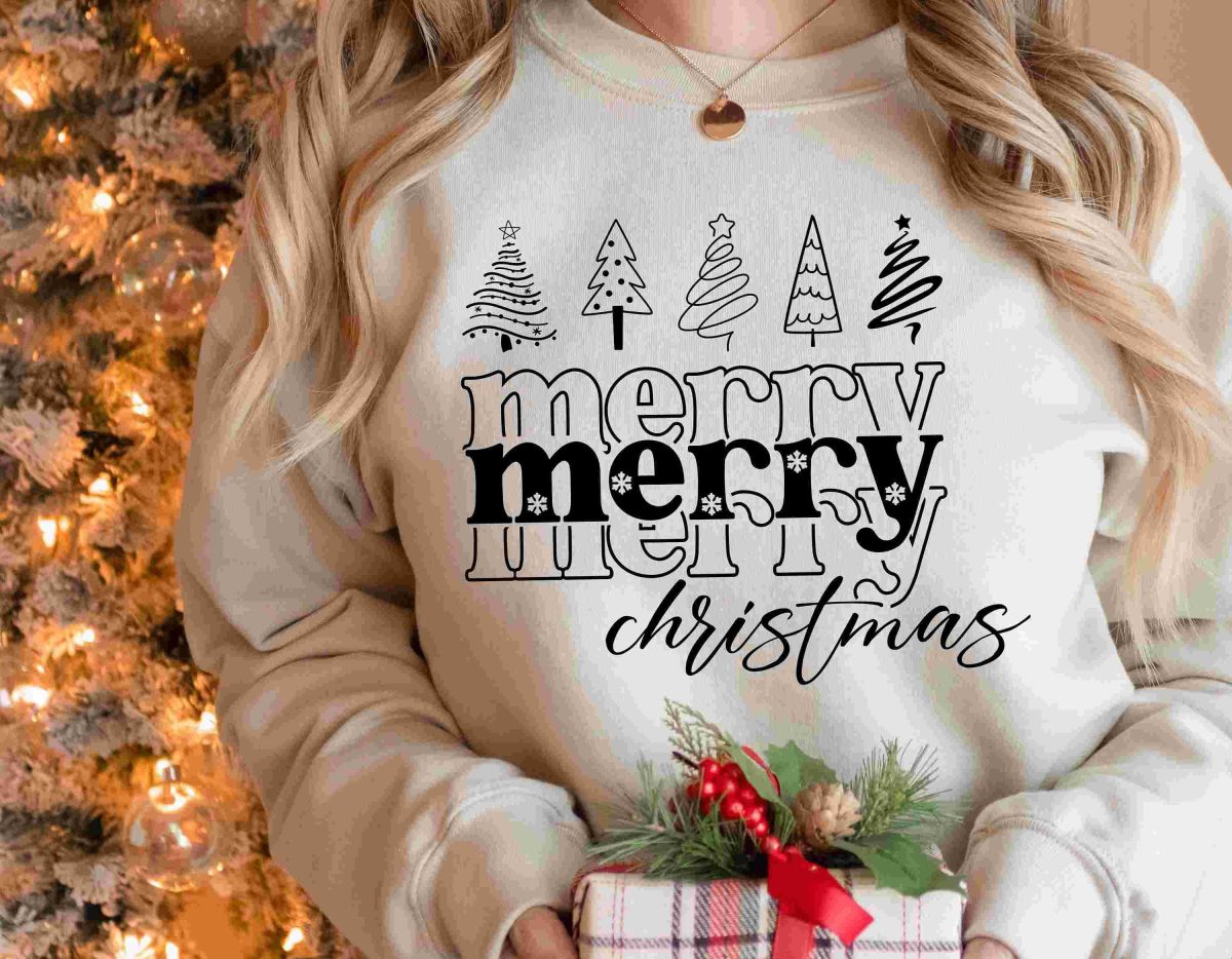 Festive Christmas SVG PNG PDF for Shirts and More