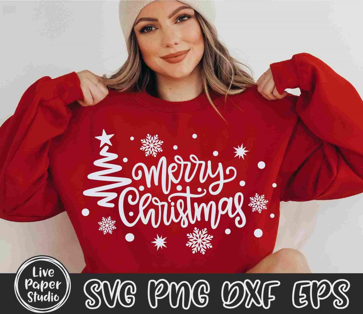 Festive Christmas Tree Saying Svg Holiday Png Download