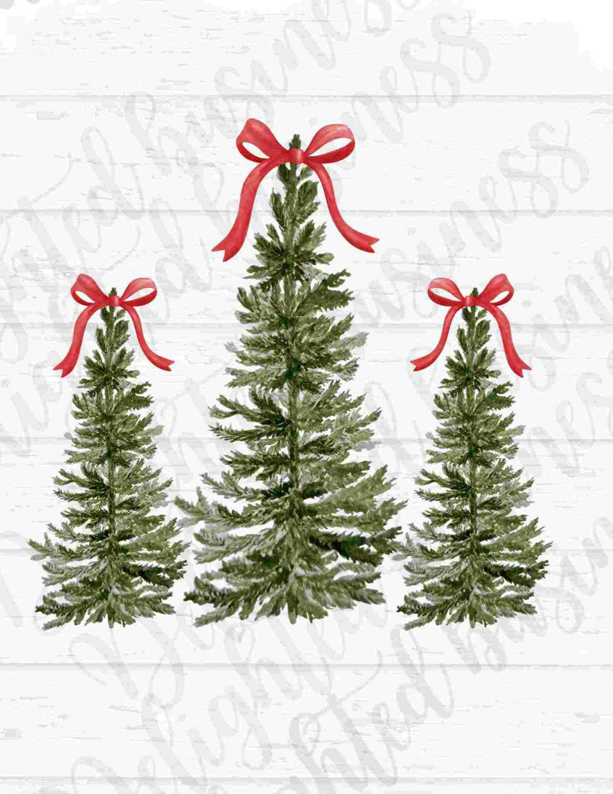 Festive Christmas Tree SVG for Sublimation Shirts