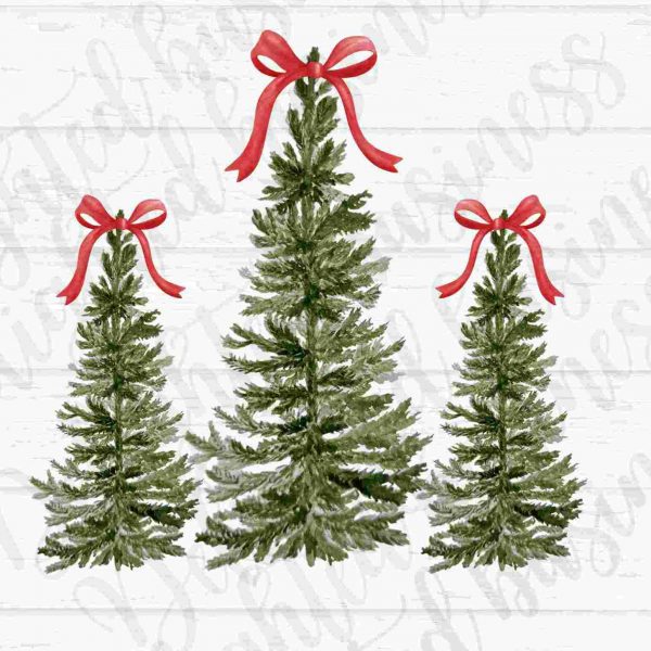 Festive Christmas Tree SVG for Sublimation Shirts