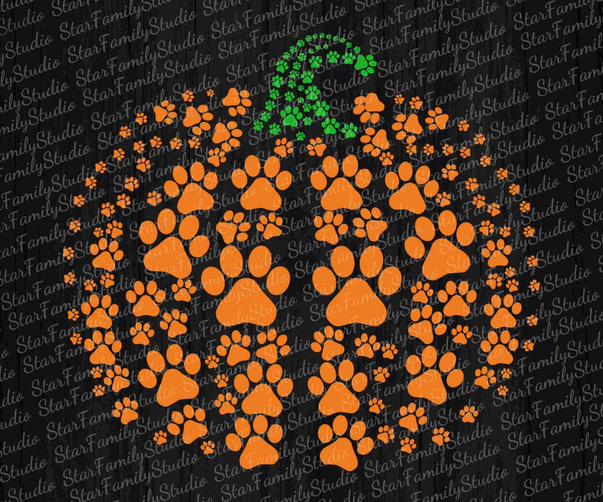 Festive Dog Cat Pumpkin SVGs for Halloween Thanksgiving