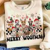 Festive Dog Mom Christmas PNG SVG Designs