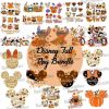 Festive Fall Bundle Disney PNG SVG Collection