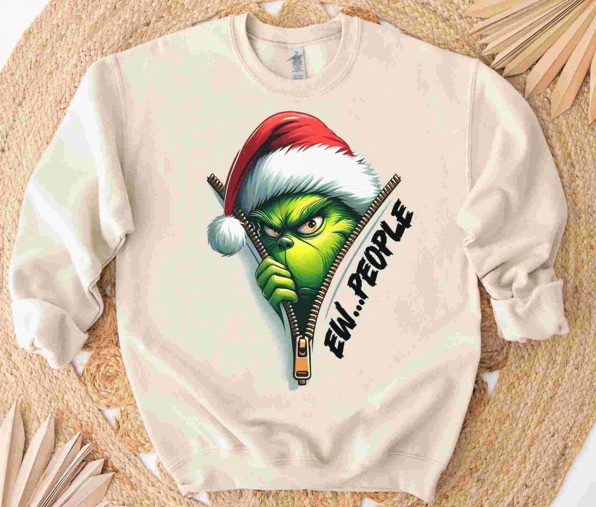 Festive Green Christmas Tshirt Design SVG PNG Download