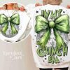 Festive Grinchmas Coquette Bow SVG Hilarious Christmas Design