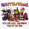 Festive Hallothanksmas Merry Christmas PNG Funny Movies Santa Claus