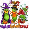 Festive Hallothanksmas SVG PNG Sublimation Designs Download