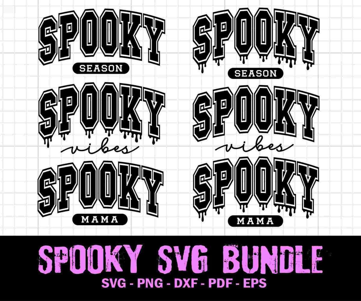 Festive Halloween Svg Png Bundle for Spooky Fall Vibes