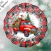 Festive Red Truck Christmas Wind Spinner Designs SVGPNG