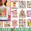 Festive Spanish Mexican Christmas Bundle with SVGs Mi burrito