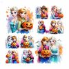 Frozen Halloween Bundle 10 HighRes Elsa Anna PNG Designs for