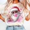 Funky Santa SVG Blowing Bubble Santa Shades Xmas Vintage Merry