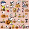 Funny Halloween Snoopy Woodstock SVG Pumpkin Patch PNG