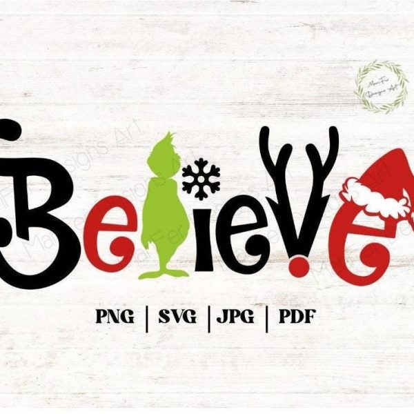 Get Festive with Grinc Christmas svg Cricut Cut Files