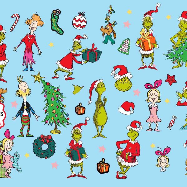 Get Grinchy Instant Download Christmas Monster Characters SVGPNG