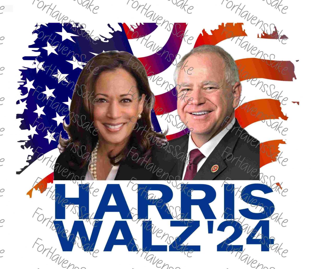 Get Harris Walz Digital SVG PNG JPG for Harris 2024 Instant Download