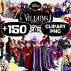 Get Villains Clipart Bundle Digital Download with Maleficent Evil