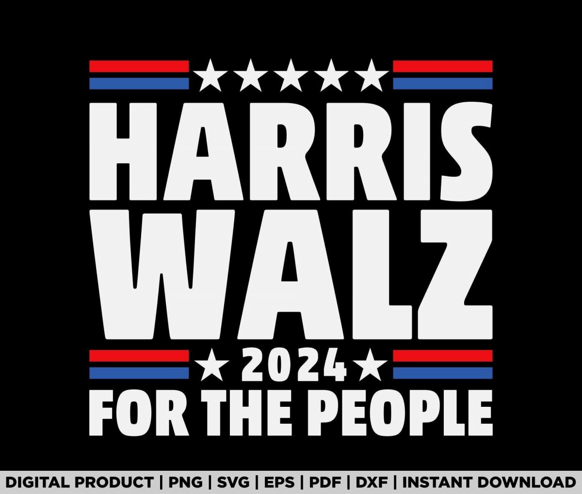 Get Your Kamala Harris Tim Walz 2024 Shirt Design SVG PNG Files Now