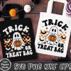 Ghostly Halloween Treats SVG Retro Ghost PNG Kids Gift Digital