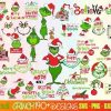 Grinch Bundle 900 SVG Files Unique Christmas Clipart Vector Cut