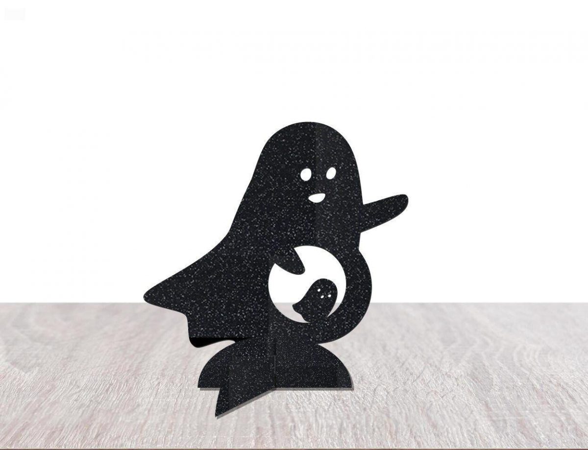 Halloween Baby Shower Decorations Ghost Themed Gender Reveal SVGPNG