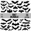 Halloween Bat SVG Bundle for Cricut and Silhouette Night Bat PNG