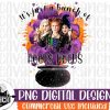 Halloween Magic Hocus Pocus SVG PNG Designs for Sublimation