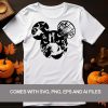 Halloween Mickey Jack Skellington SVG Design Instant Download for