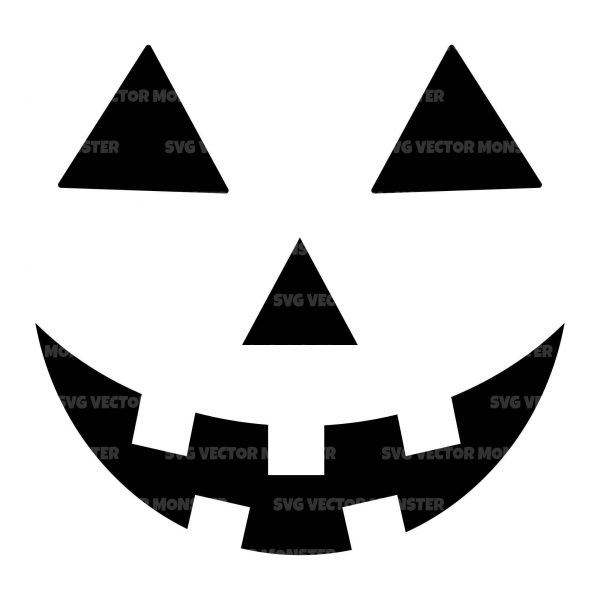 Halloween Pumpkin Face Svg Jack O Lantern Svg for Cricut Silhouette